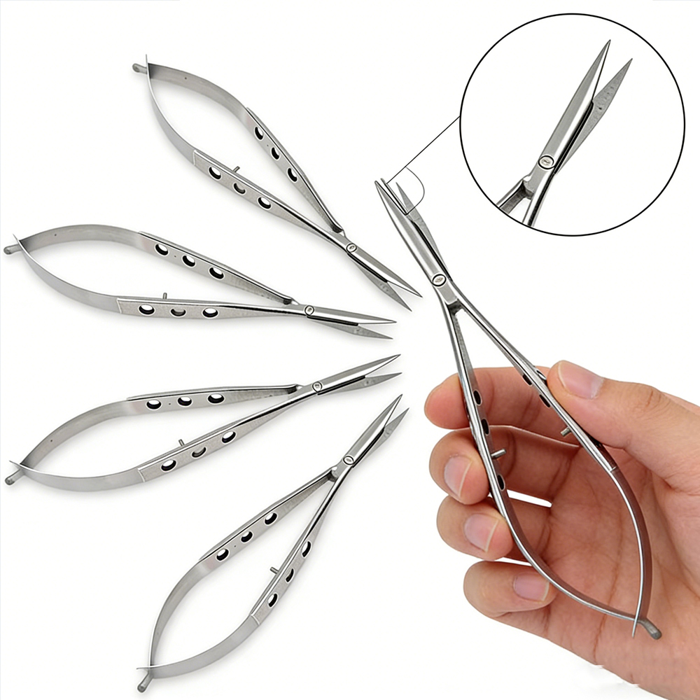 Medical Scissors - Набор из 5 офтальмологических хирургических инструментов: