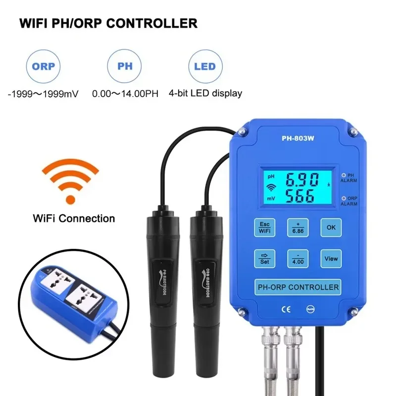 Цифровой контроллер pH и ОВП P – обзор и цена Thermometer Digital