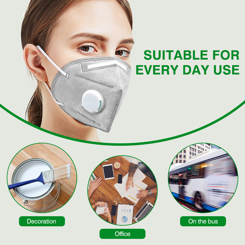 Маски POWECOM KN95 с активиров – обзор и цена Surgical Mask